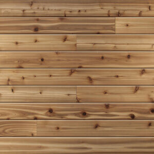 prefinished cedar planks